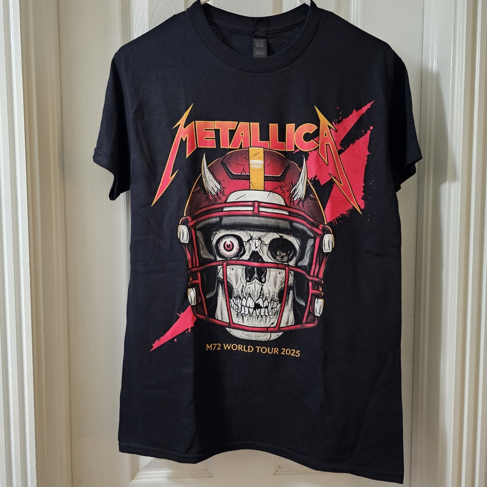 NWOT Metallica M72 Tour 2025 Tee from Landover, Maryland (S)